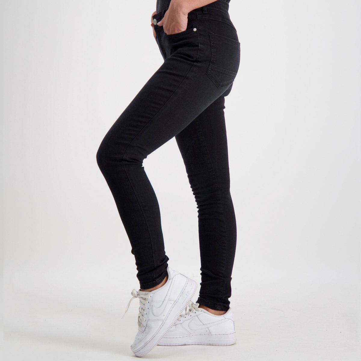 Cars Jeans - W31/L30  - Ophelia Super skinny Jeans - Dames - Black Used