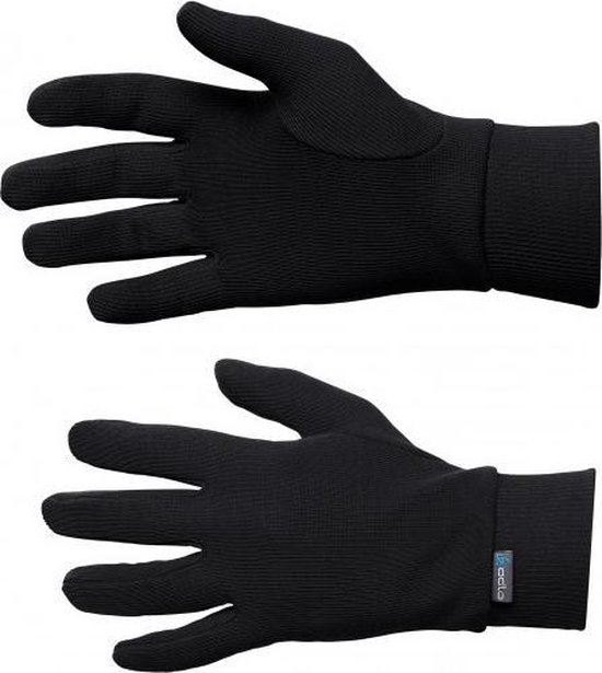 Odlo - maat M - Gloves Originals Warm Kids Unisex Sporthandschoenen - Black