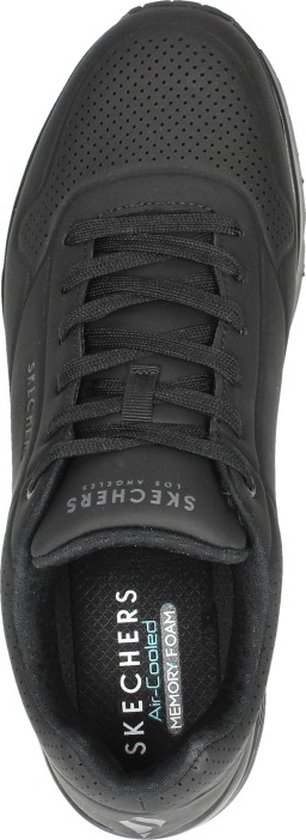 Skechers Uno - Stand On Air - maat 42 - Heren Sneakers - Zwart