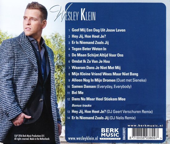 Wesley Klein - Onderweg (CD)