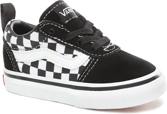 VANS TD Ward - maat 22 - Slip-On (CHECKERED) BLACK/TRUE WH