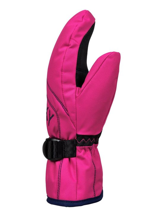 Roxy Jett So - Maat 8/S - Meisjes Skihandschoenen - Beetroot Pink