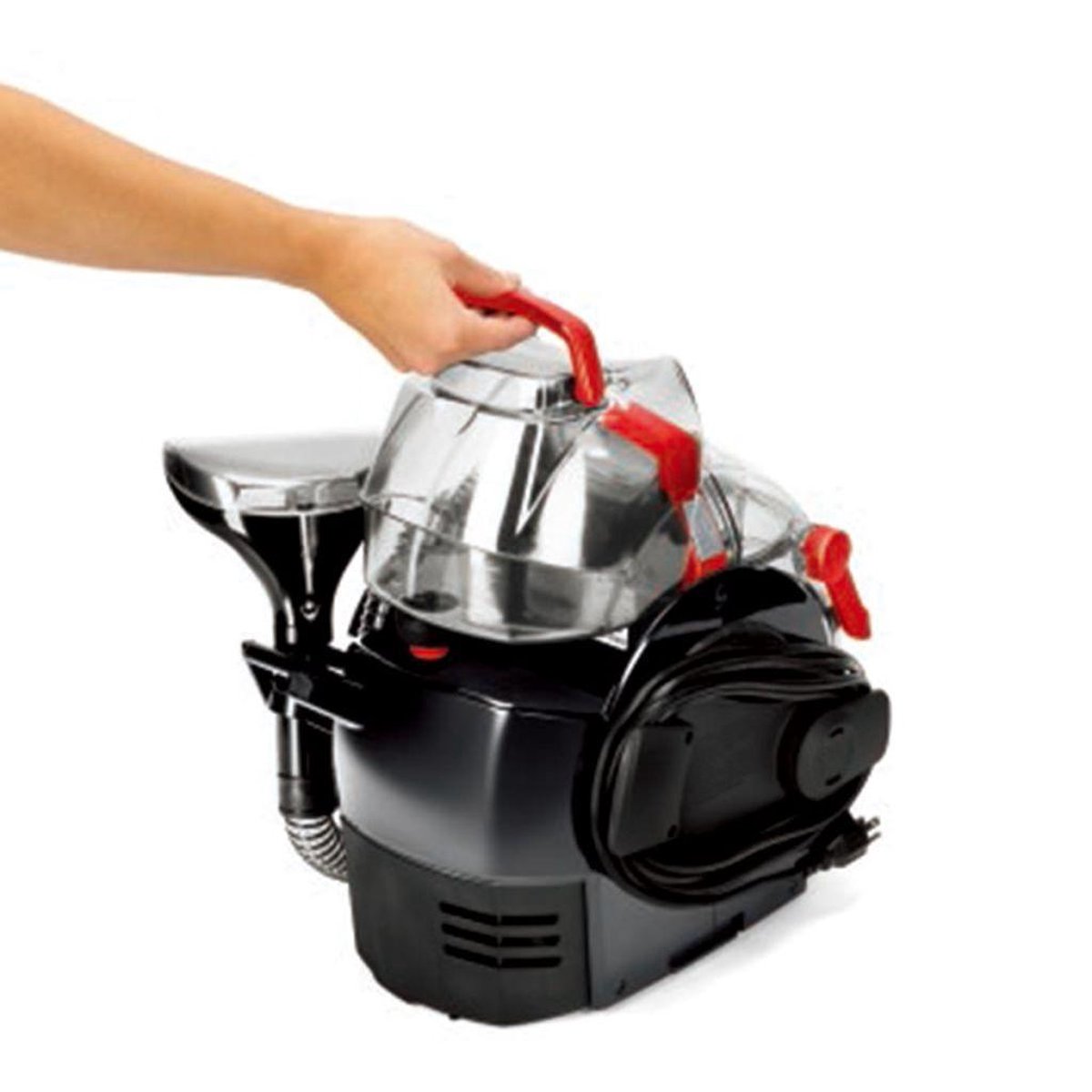BISSELL SpotClean Pro Draagbare Vlekkenreiniger - Professionele Reiniging met 750W Motor - Tapijtreiniger voor Bank, Auto & Matras - Carpet Cleaner Apparaat - XL Tankcapaciteit - Reinigingsmachine - Zetelreiniger - 1558N