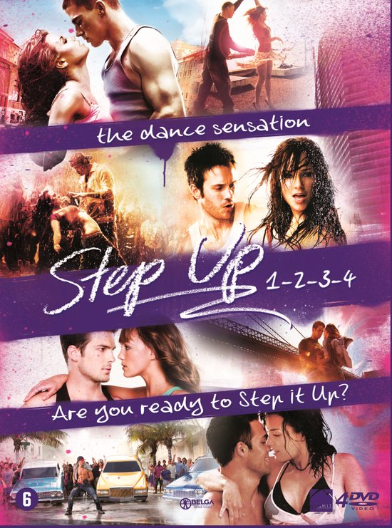 Step Up 1 t/m 4 Box Franstalig