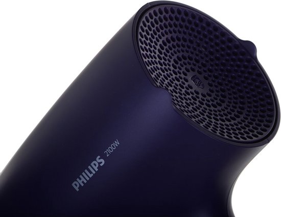 hair dryer, 2500-4500W, concentrator nozzle, dark blue, philips-label