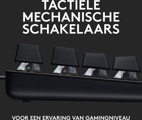 Logitech G413 SE TKL - Mechanisch Gaming Toetsenbord - Qwerty ISO - Zwart