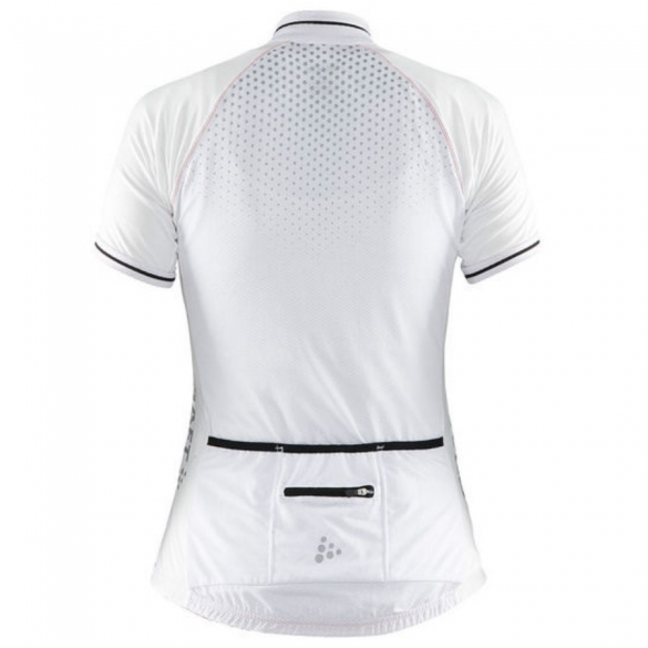 Craft - Maat M - Glow Bike Jersey women white/black