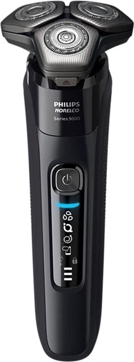 DGMoutlet-nl-Philips-Norelco-SHAVER-Series-9000-S9606-80-scheerapparaat-Roterend-scheerapparaat-Trimmer-Zwart-aanbieding-korting-sale-3 Lemmet, Wapen