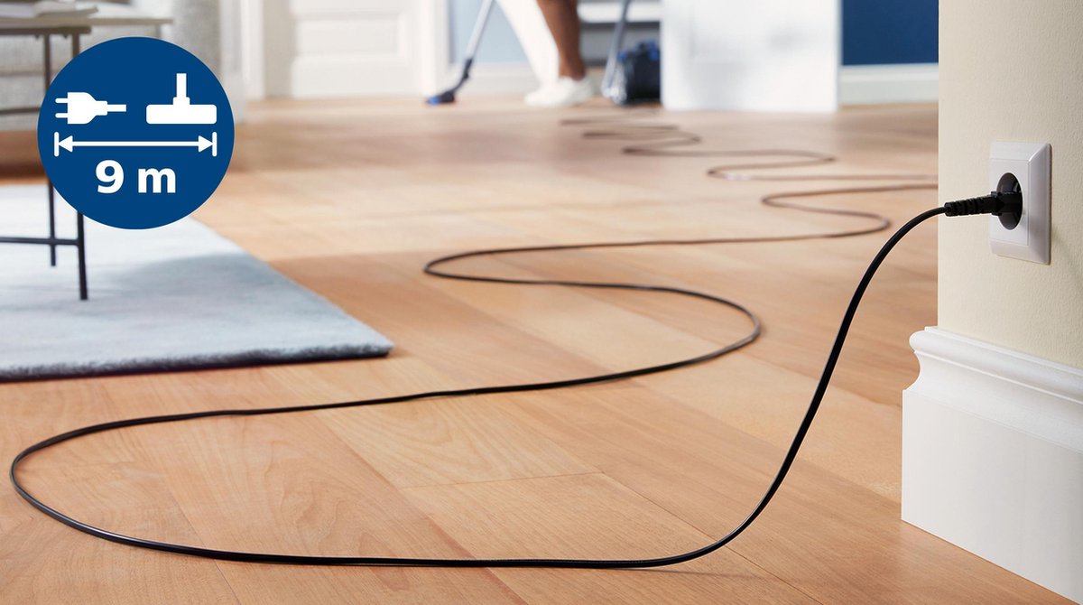 Philips 2000 series XB2125/09 - Stofzuiger zonder zak - Donkerblauw