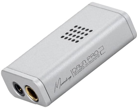 Moondrop Dawn Pro 2 - Draagbare DAC - Gebalanceerde Versterker - 4.4mm Balanced - HiFi USB-C Geluidskaart - Geschikt voor Android/Windows/macOS - Zilver