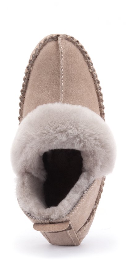 hoge laarzen, ankleboot, shearling, suede, warme voering