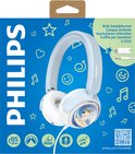 PHILIPS TAK2000BL/00 - Kinderkoptelefoon - 85 dB Veilig Luisteren - Audio Share - Ingebouwde Microfoon - Opvouwbaar - USB-C Adapter Inclusief - Licht Blauw / Wit