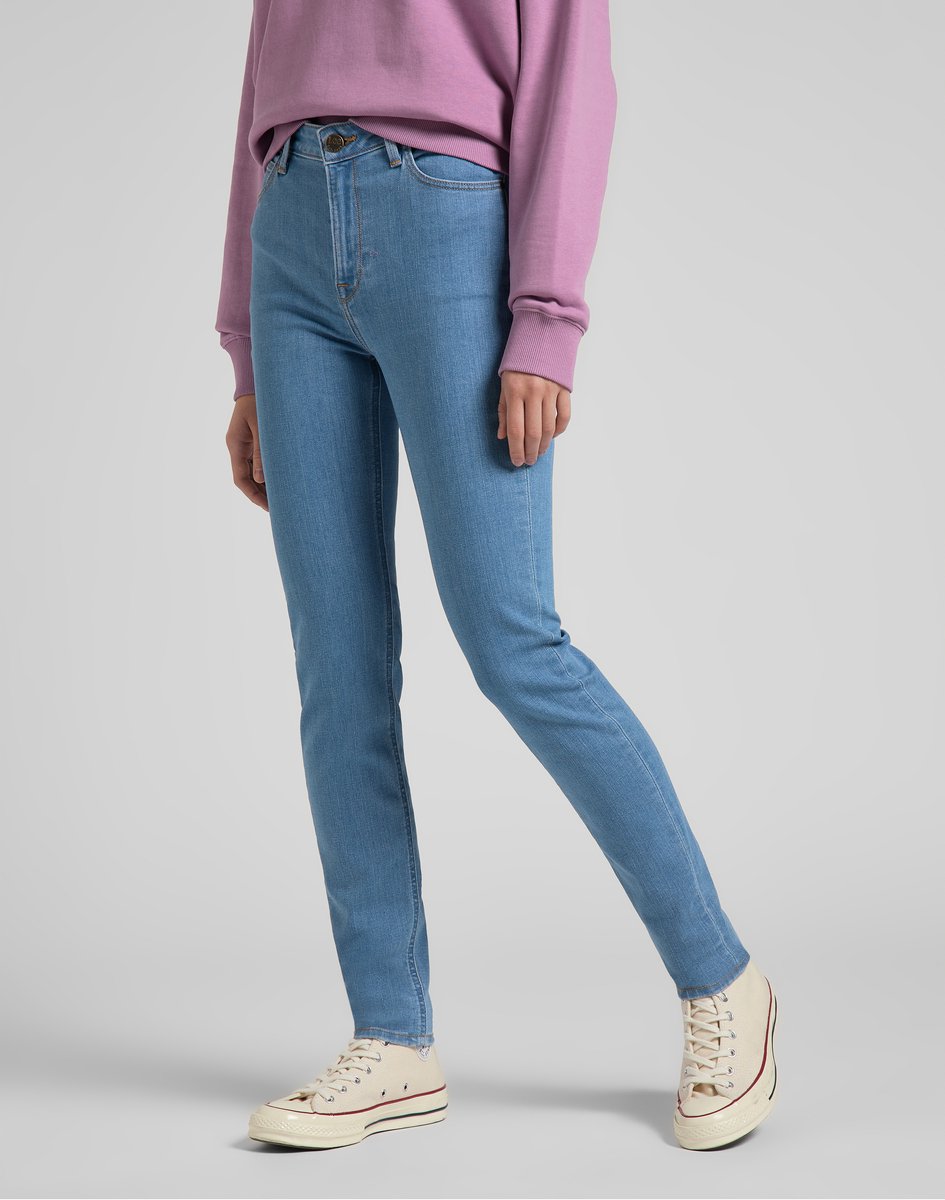 LEE Scarlett High Light Lita - Maat 29_33 - Dames Skinny Jeans