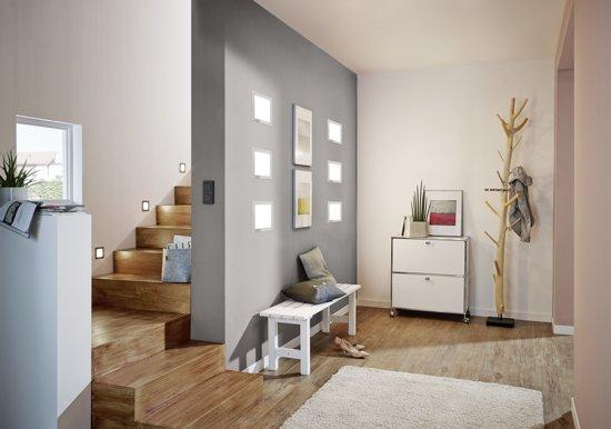 EGLO Fueva 1 - Inbouwspot - LED - 120X120mm. - Nikkel - 3000K