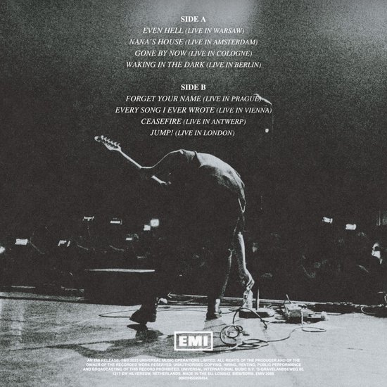 Only The Poets - Live From The 'Feels Like Home' Tour (LP)