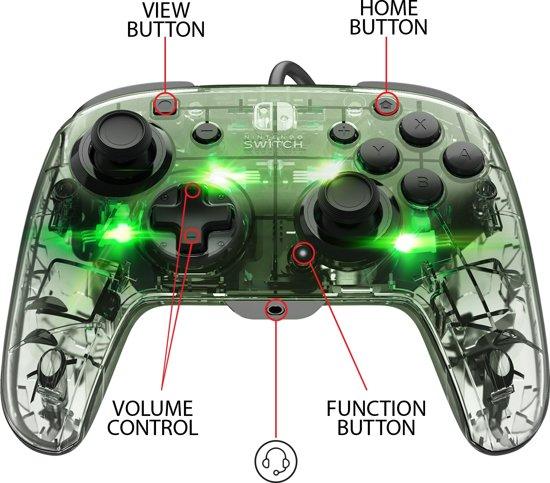 Afterglow Deluxe Controller - Nintendo Switch - Groen