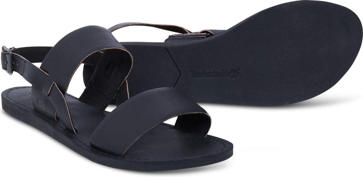 Timberland - 36 - Carolista Slingback Dames Sandalen - Jet Black Maat