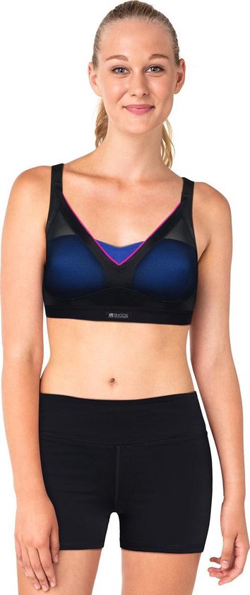 Shock Absorber - 75B - Sportbeha Dames - Black Neon