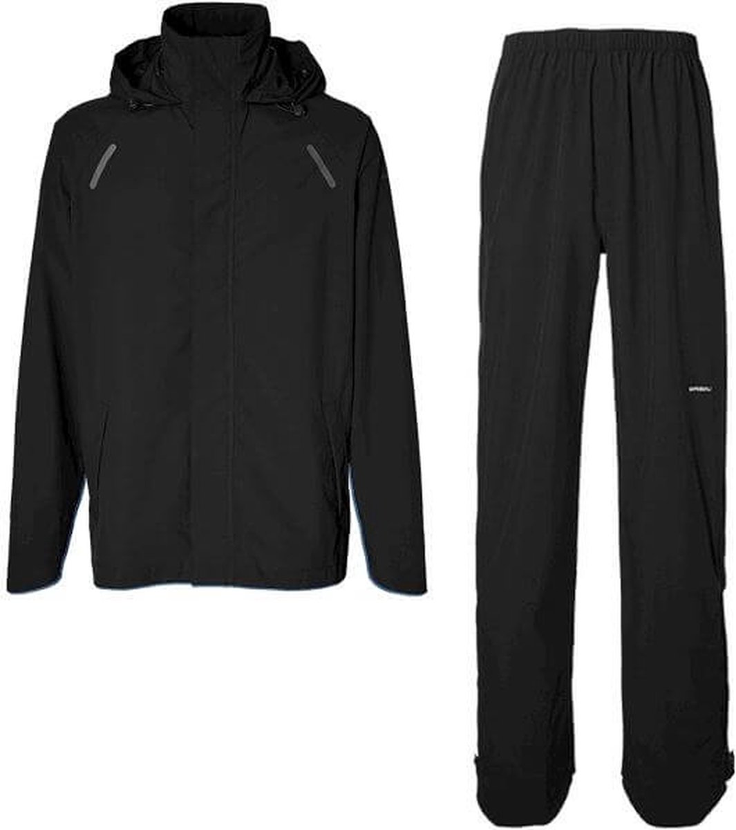 jacks, jas, broek, trainingspak, zwart