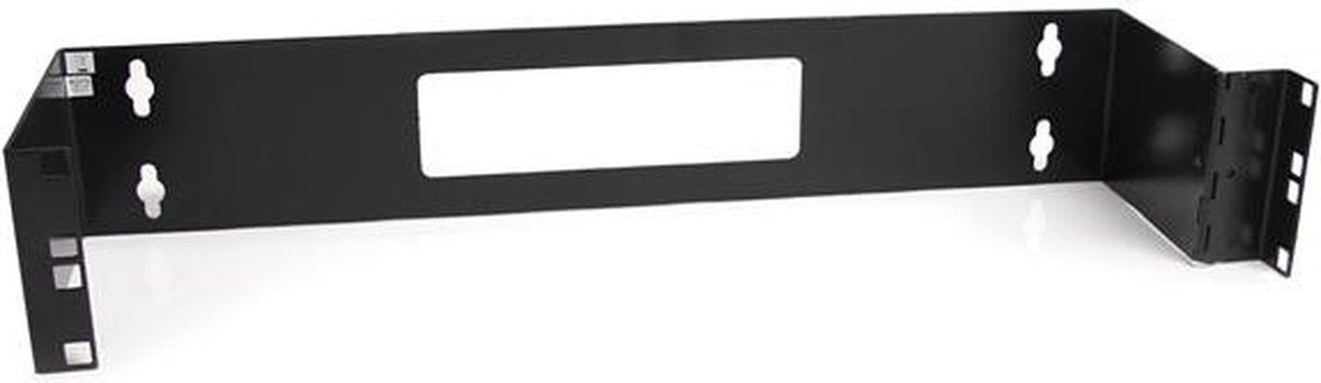 rack-mount, server tray, metal bracket, black panel, hole-cutout