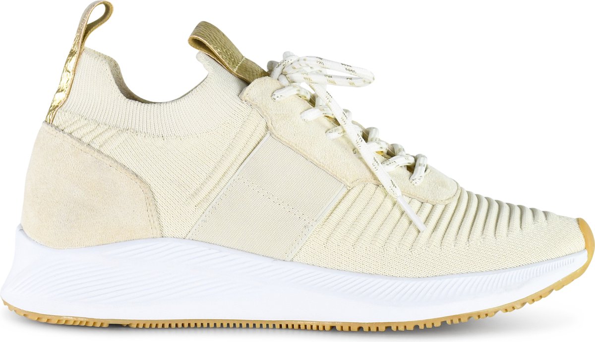 POSH by Poelman - maat 37- ROBIN Dames Sneakers - Beige