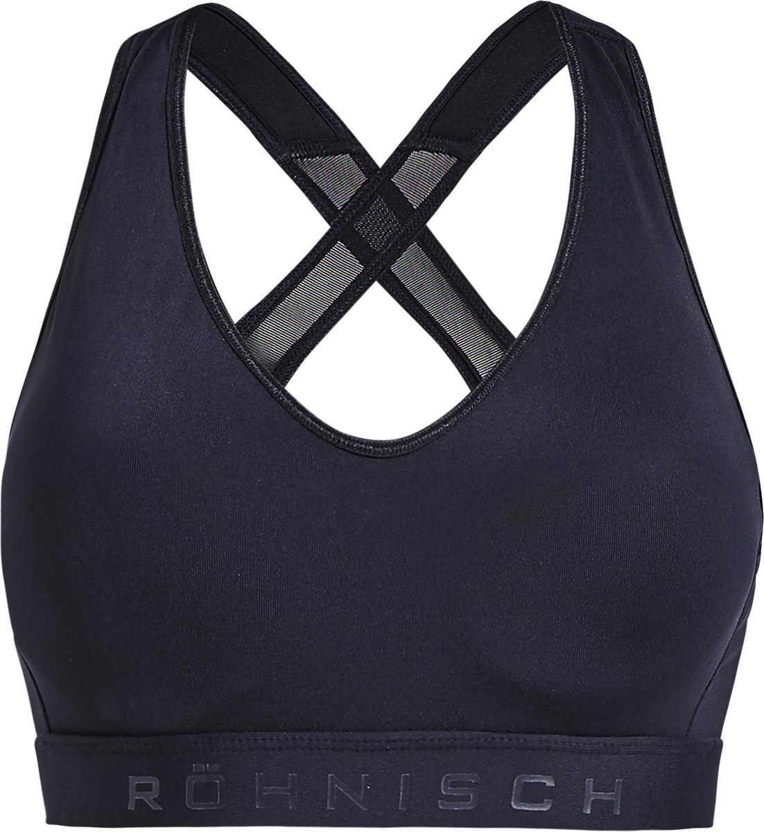 sport-bra, crossback, navy, stretch, bra-details