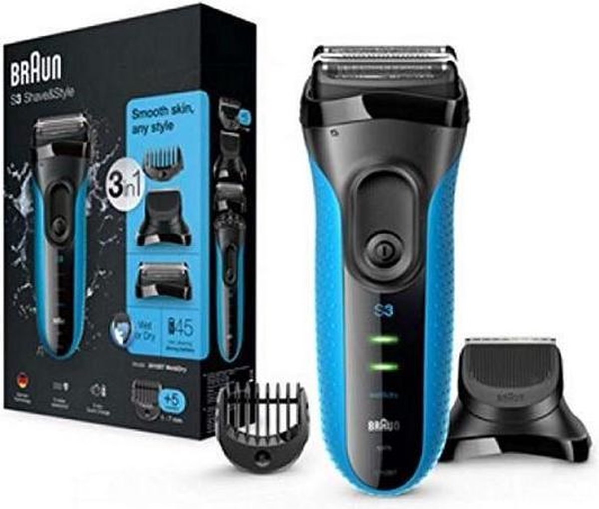 Braun Series 3 Shave & Style 3010BT - Scheerapparaat