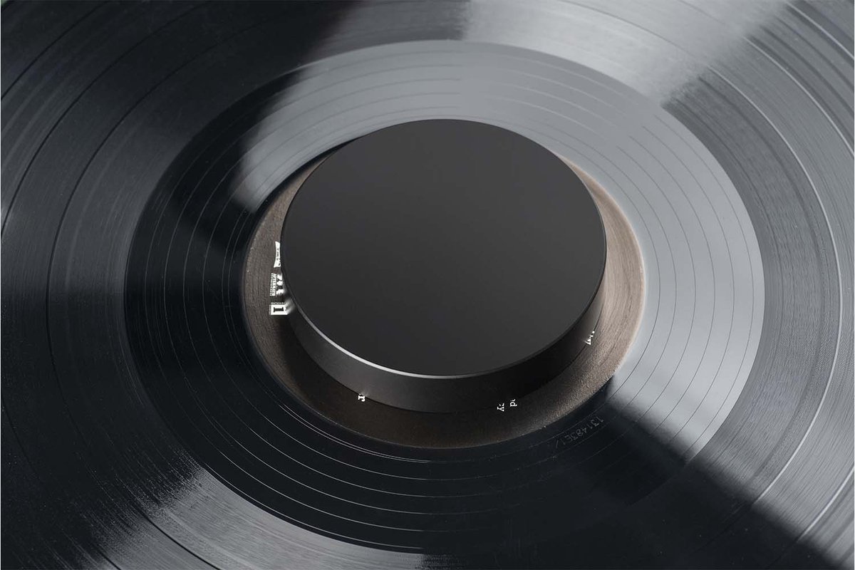 Pro-Ject Record Puck E – Gewicht voor vinyl – Platenspeleraccessoire – Zwart (per stuk – 1 stuk)