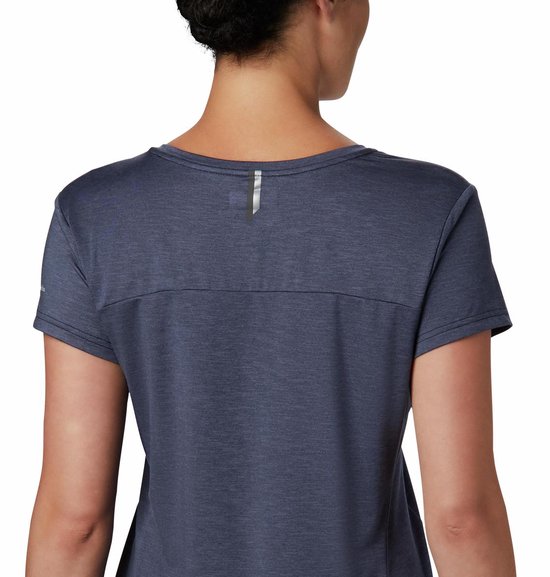 Columbia - Maat S - Bryce Ss Tee Outdoorshirt Dames - Nocturnal Heath