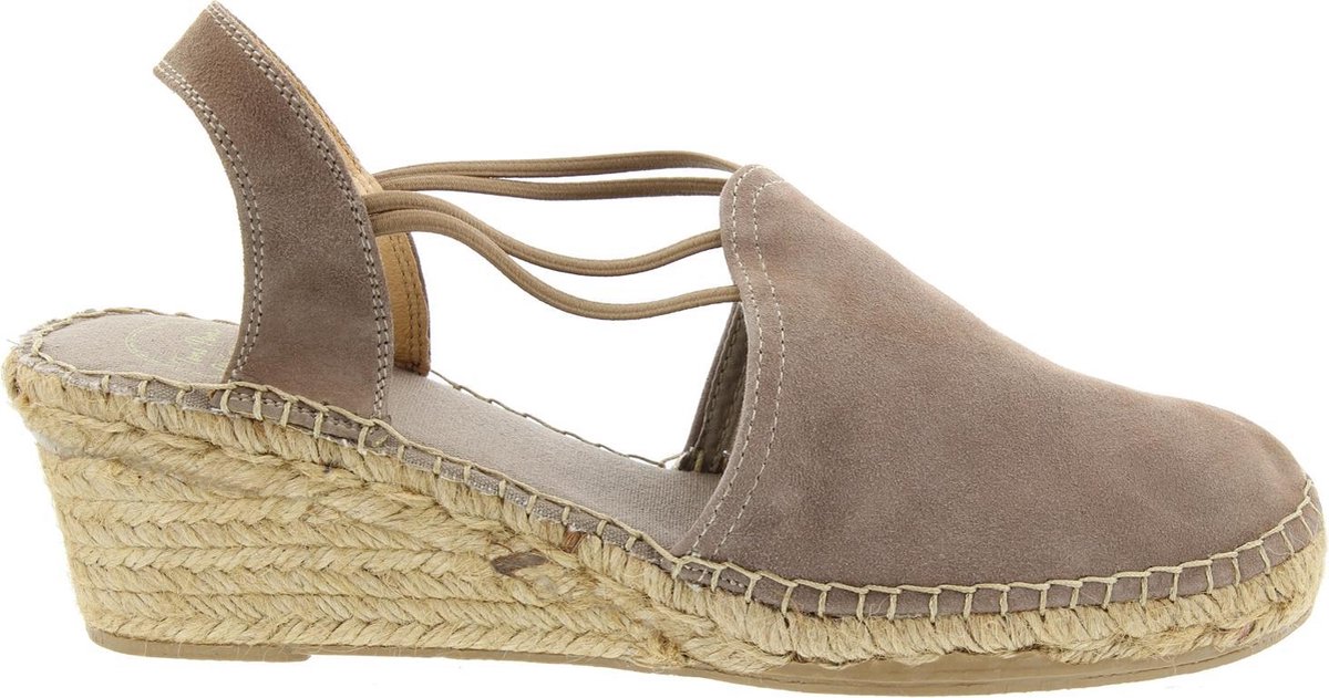 Toni Pons Tremp Dames Espadrilles - 40 - taupe