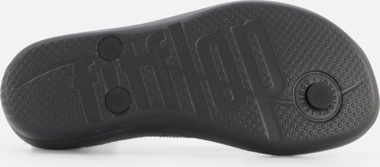 FitFlop IQUSHION - maat 40 - Dames Slippers - Zwart - Sparkle