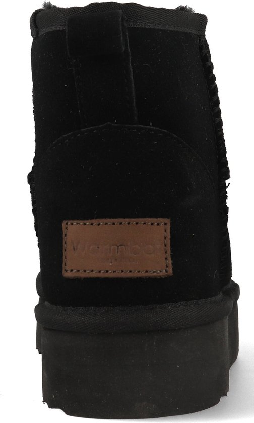 Warmbat  - mt 42 - Wallaby Vrouwen Laarzen - Zwart