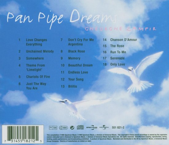 Gheorghe Zamfir - Pan Pipe Dreams (CD)