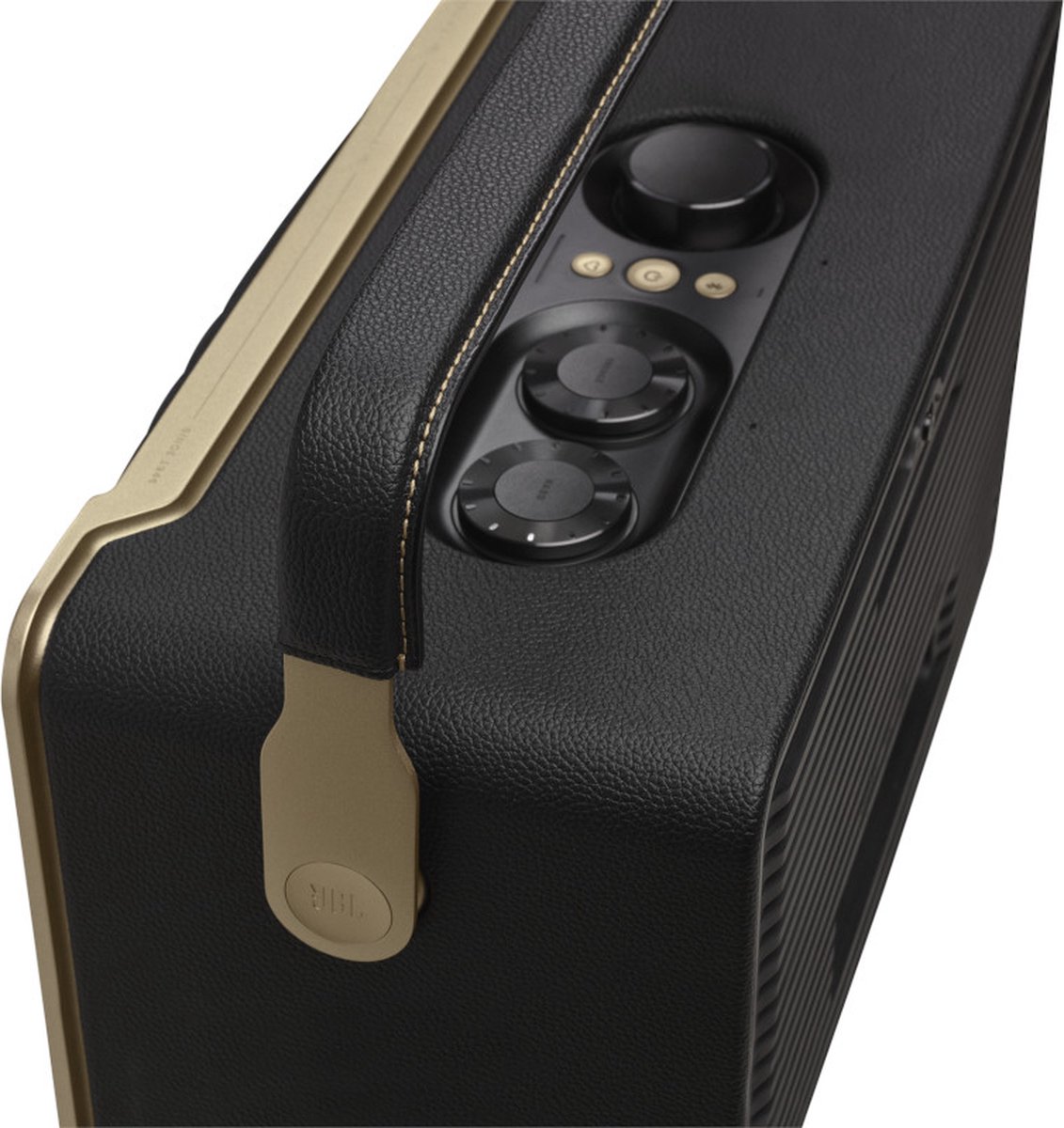 JBL Authentics 300 - Draagbare WiFi & Bluetooth Speaker - Premium Design Speaker - AirPlay, Chromecast & Spotify Connect - Multiroom Audio - 8 uur batterij - Zwart
