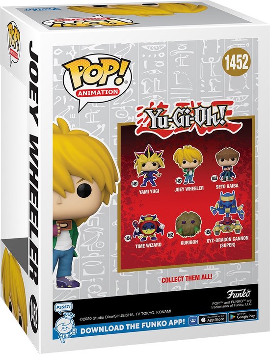 Funko Pop #1452 - Pop Animation: Yu-Gi-Oh! - Joey Wheeler