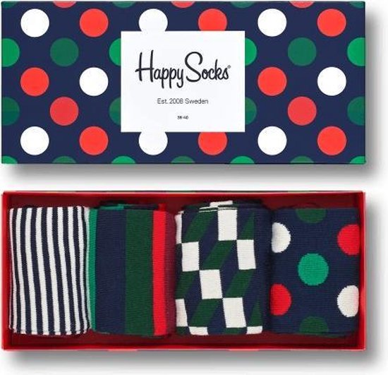 Happy Socks sokken - Holiday Big Dot Gift Box - Unisex - Maat: 36 - 40