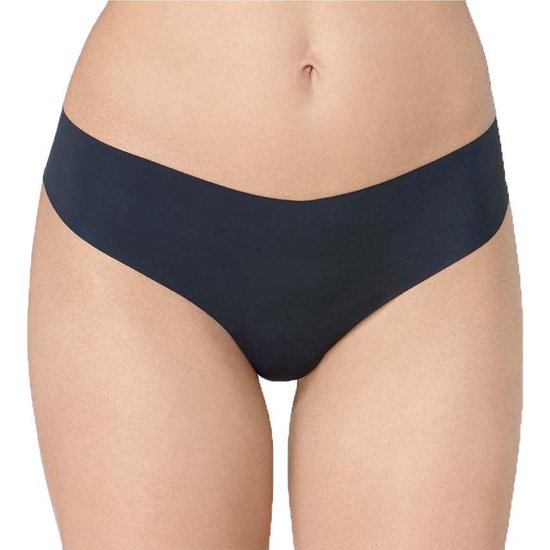 sloggi ZERO Microfibre Dames Hipstring Microvezel - Zwart - Maat L