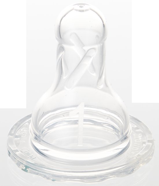 Dr. Brown's - Speen fase 1 standaard - 2 stuks