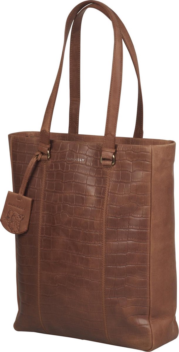 BURKELY Jans Shopper - 13.3 inch - Cognac