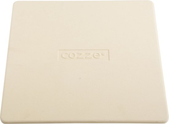 Cozze - Pizzasteen 34,5 x 34,5 cm - Keramiek - Beige
