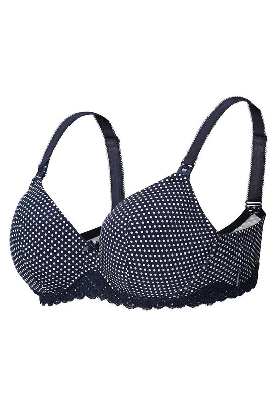 Noppies - B70 - Zwangerschapsbeha Dot - Dark Blue