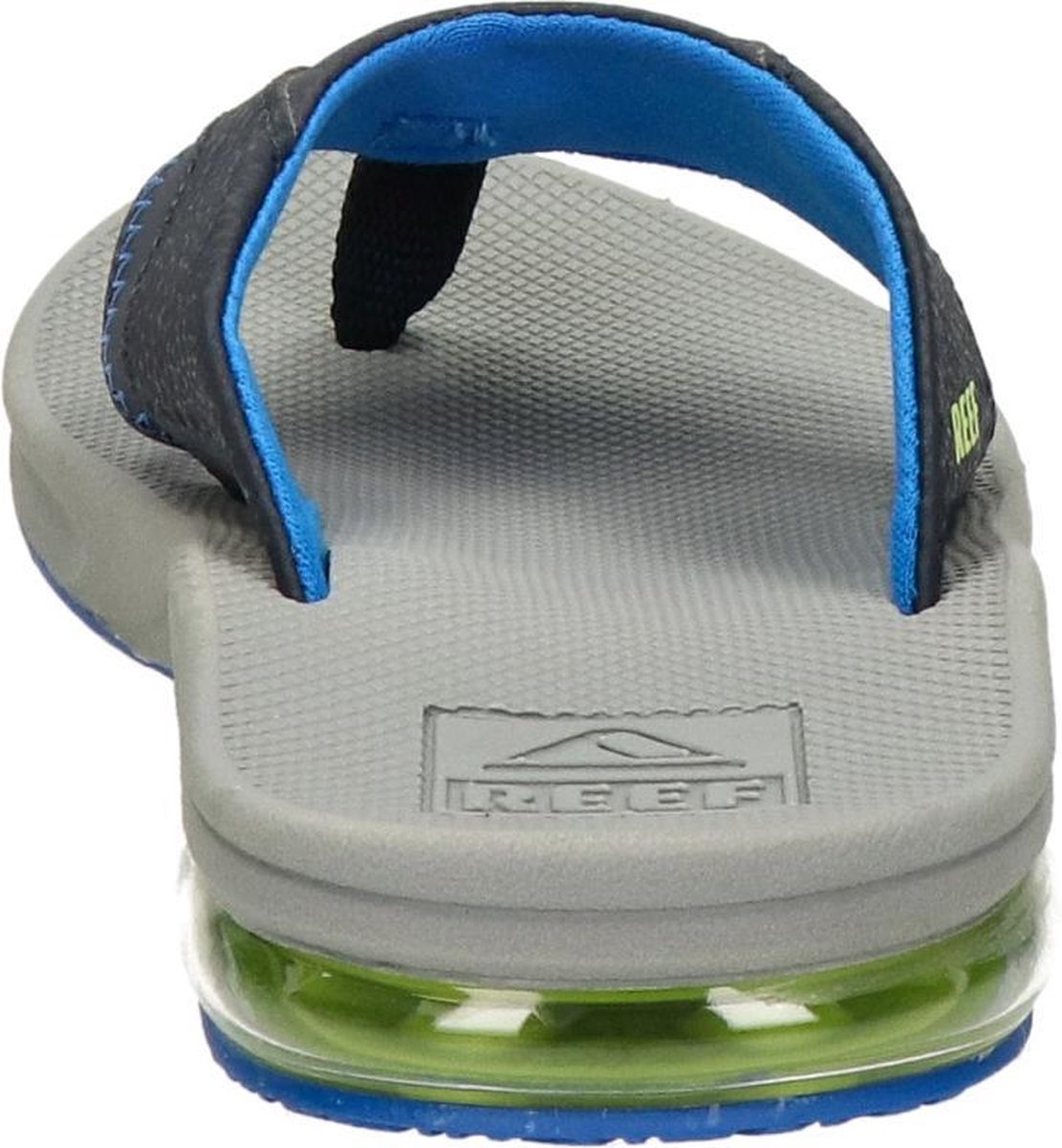 Reef Little Fanning - Maat 19.20 - Jongens Slippers - Navy/Lime