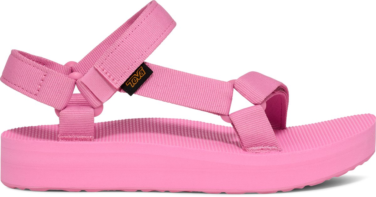 pink, sandals, flip-flops, strap, platform