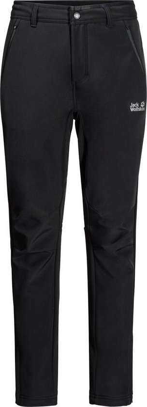 Jack Wolfskin  - Maat 46 - Zenon Softshell Outdoorbroek Mannen - Black