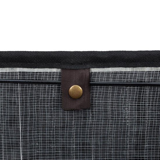 289b-495b-49b3-bd8b-ea5e53a4fe84 relaxdays wasmand met deksel - 2 vakken - bamboe wasbox - mand voor wasgoed zwart