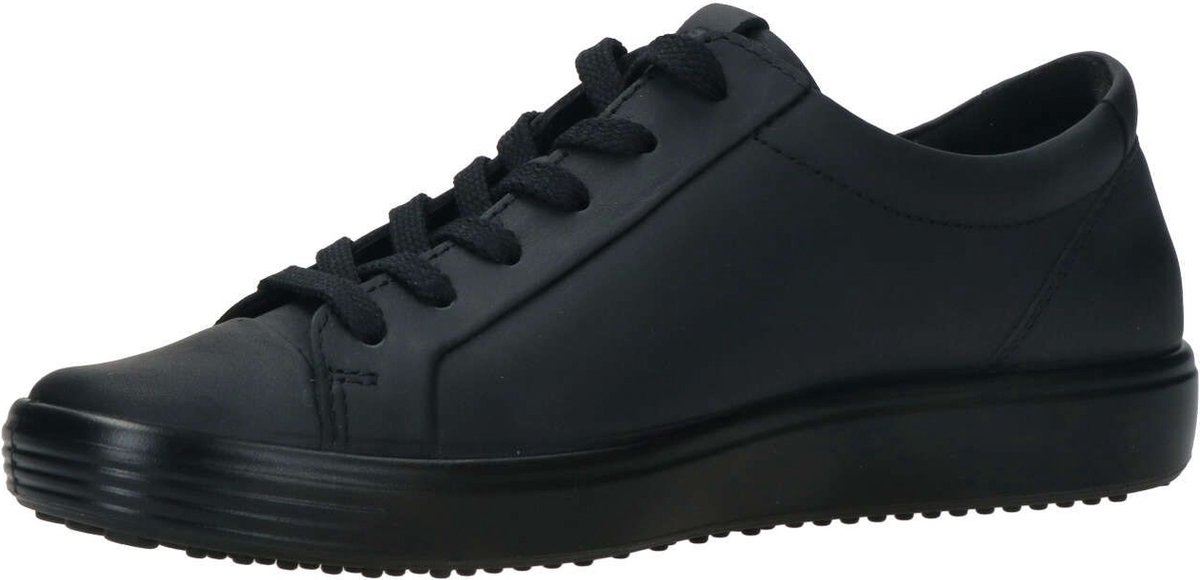 ECCO - Maat 39 - Soft 7 Dames Sneakers - Zwart