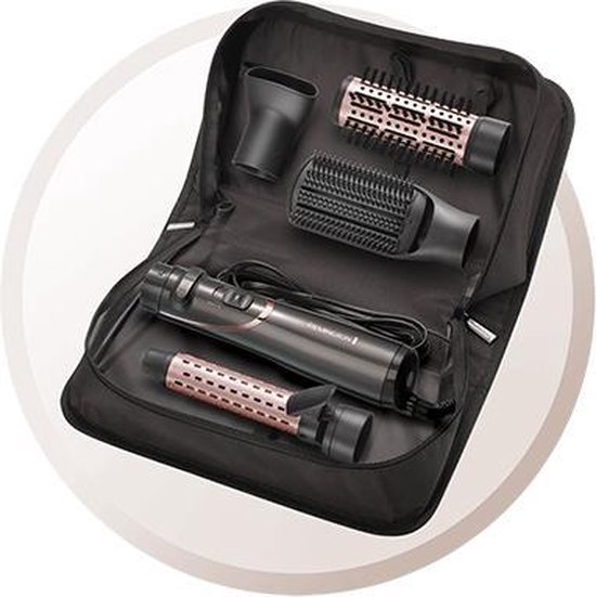 Remington AS8606 Curl & Straight Confidence Roterende Föhnborstel / Heteluchtborstel