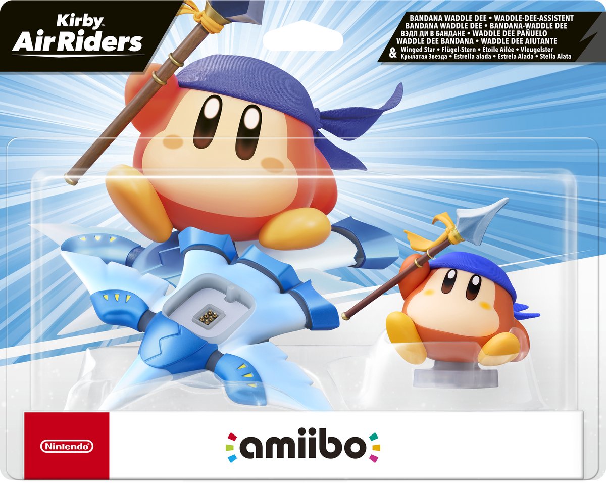 Amiibo B. Waddle Dee &amp; Winged Star - Kirby Air Riders - Nintendo Switch 2