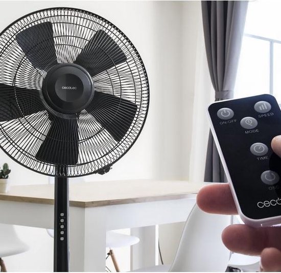 Cecotec ForceSilence 550 Smart - Statiefventilator GRIJS