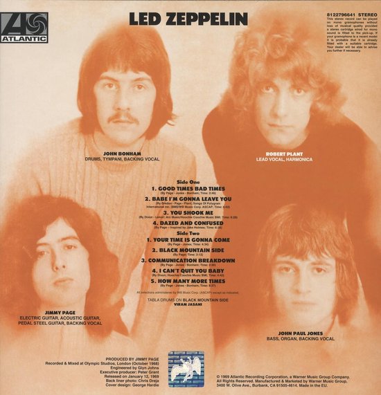 Led Zeppelin - I (Remastered) (LP)